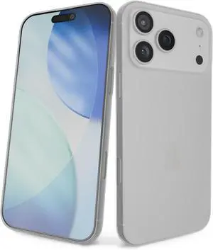 Super Thin Case for iPhone 17 Pro Max (Clear)  Sleek Minimalist Design Branding-Free Ultra Slim  Protects & Showcases Your Device