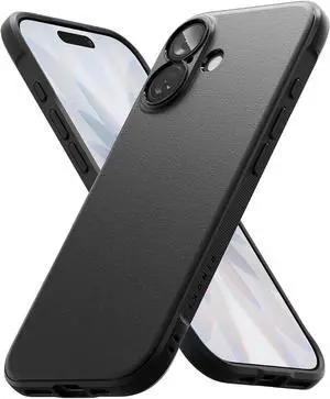 Onyx for iPhone 17 Case [Feels Good in The Hand] Oil & Dirt Resistant Individual Lens Covers for Cameras Non-Slip Enhanced Grip Lightweight Cover - Black