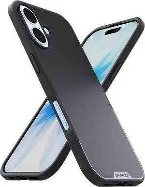 ? iPhone 17 MagSafe Case - Gripmunk Magnetic Slim Case [Lightweight + Protective] Thin Grip Cover with Microfiber Lining for  iPhone 17 - Black Tie Affair