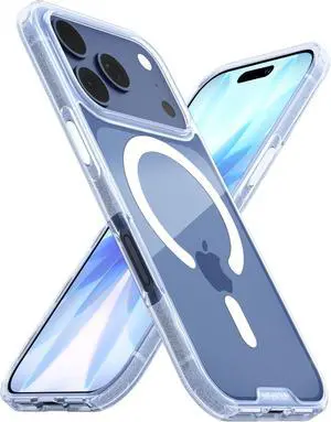 ? iPhone 17 Pro MagSafe Clear Case - Gripmunk Magnetic Slim Case [Lightweight + Protective] Anti-Yellowing Thin Grip Clear Cover for  iPhone 17 Pro - Clearly Clear