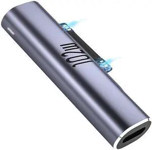 102W Magnetic Charger for Surface - USB C Female to Magnetic Male Charging Adapter Type-C PD Power Charger Accessory for  Pro Surface-Book Surface-Go Surface-Laptop Surface-Duo 2