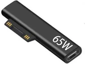 65W Surface Pro Charger Connect to USB-C 65W Surface Pro 7 Pro 6 Pro 5 Pro 4 Pro 3 Made for  Surface Book Surface Lap-top 3 2 1 Surface Tablet Surface Go 2 1 Model 1706 1800 1625 Charger