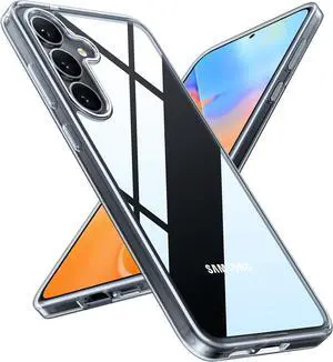 Guardian Shockproof for  Galaxy S25 Case [12FT Military Grade Drop] Thin & Soft Touch for  S25 Case Transparent Protective Slim Case for  S25 Diamond Clear