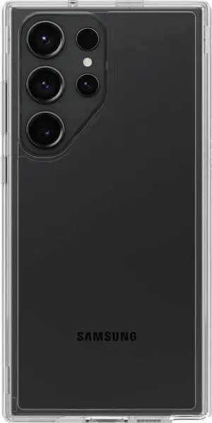 Galaxy S23 Ultra Symmetry Series Case - Clear Ultra-Sleek Wireless Charging Compatible Raised Edges Protect Camera & Screen