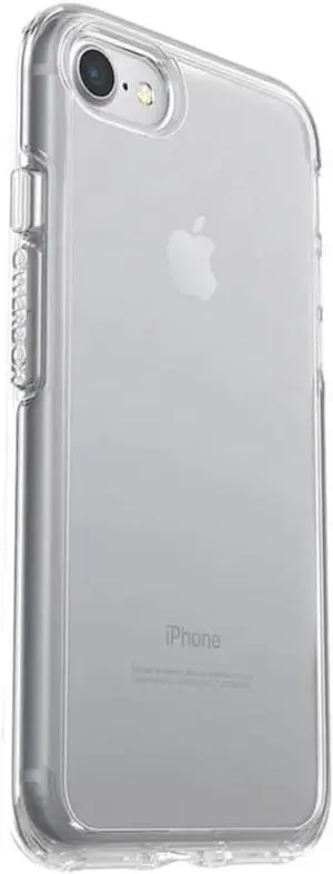 iPhone SE 3rd/2nd Gen iPhone 8 & iPhone 7 (not compatible with Plus sized models) Symmetry Series Case- CLEAR ultra-sleek wireless charging compatible raised edges protect camera & screen