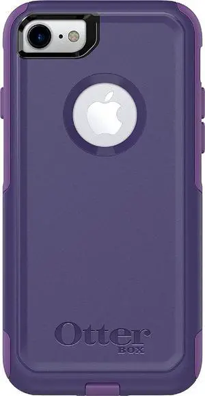 Commuter Series Case for iPhone SE (3rd & 2nd gen) & iPhone 8/7 (Only) - Non-Retail Packaging - (Hopeline Purple)