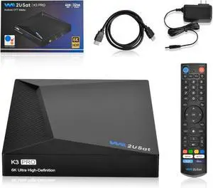We2USat K3 PRO  Premium Global Live TV Box | Stable Server & Local Channels for Every Region