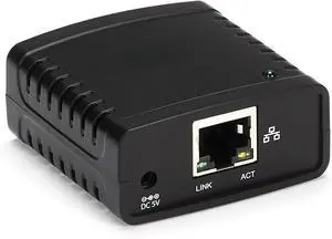 10/100Mbps Ethernet to USB 2.0 Network Print Server - Windows 10 - LPR - LAN USB Print Server Adapter