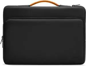 360 Protective Laptop Carrying Case compatible with 14-inch MacBook Pro M4/M3/M2/M1 Pro/Max 2024-2021, 12.9-13 Inch iPad Pro/Air, Water-Resistant MacBook Accessory Bag Sleeve