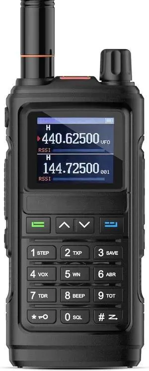 UV-17R Two Way Radio (Upgraded Version of UV-5R), Dual Band 144-148/420-450Mhz Handheld Ham Radio with 999 Channels Manual DTMF VOX 1800mAh Li-ion Battery, Support CHIRP