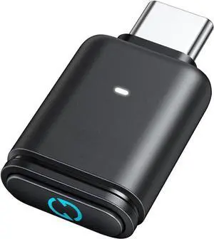 USB-C Bluetooth Adapter for PS5, Bluetooth 5.3 Audio Adapter with APTX Low Latency & aptX-Adaptive, Wireless Audio Transmitter to Connect Wireless Headphones & Earbuds