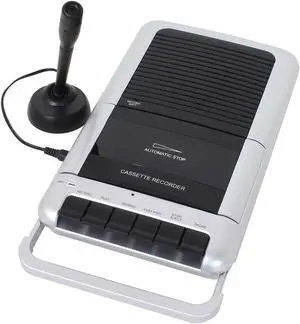 Portable Cassette Player and Recorder - AC-DC