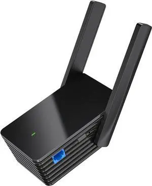 AX1500 WiFi 6 Universal WiFi to Ethernet Adapter with RJ45 Gigabit Port, Dual Band WiFi Bridge for PC, Printer, Smart TV, Blu-Ray Player, PlayStation, DVR, etc. Wireless to Wired Convert