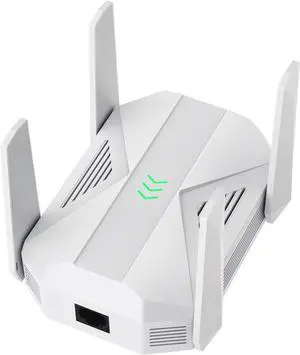 2025 AC2100 WiFi Extender - WiFi Extender Signal Booster with Gigabit Ethernet Port, WiFi Booster Dual-Band(5.8G&2.4G) Coverage to 12888 sp.ft, Faster Speed, Compatible with Multiple Devices