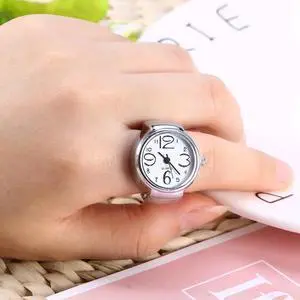 Mgaxyff Round RingWatch,8Colors Fashionable Women Men Quartz Analog Round Finger Ring Love Watch , Quartz Ring Watch Mgaxyff Round RingWatch,8Colors Fashionable Women Men Quartz Analog Round Finger Ring Love Watch , Quartz Ring Watch