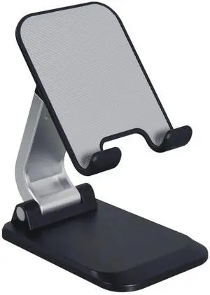 Foldable Cell Phone Stand, Cell Phone Holder, Universal Height Adjustable Desktop Phone Holder Cradle Dock Compatible With Phone Foldable Cell Phone Stand, Cell Phone Holder, Universal Height Adjustable Desktop Phone Holder Cradle Dock Compatible With Phone