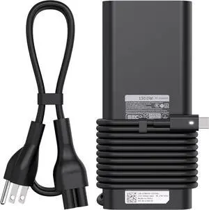 130W USB C Charger Compatible with Dell XPS 15 2in1 9575 9500 17 9700 Precision 5530 2in1 5550 5750 3560 Precision M3800 M2800 Inspiron 7347 7348 7459 DA130PM170 HA130PM170 0K00F5