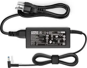 45W Charger Compatible with HP Notebook Stream 11 13 14 Pavilion Envy X360 TPN-LA15 TPN-CA14 r-41013153 L25296-001 L25296-002 L25296-003 741727-001 213349-109 Smart Blue tip Laptop Power Adapter