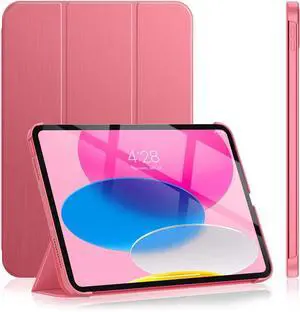 Soke Case for iPad 11th Generation (A16) 11-inch 2025 & 10th Gen 10.9-inch 2022 - [ Auto Wake/Sleep + Slim Trifold Stand], Protective Hard PC Back Cover for Apple iPad 11/10 - Watermelon