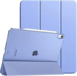 TiMOVO Case for iPad Air 13 Inch (M3/M2-2025/2024), Slim Stand Cover for iPad Air 13-inch, Support Touch ID, Auto Wake/Sleep Smart Shell with Translucent Back, Lavender Purple