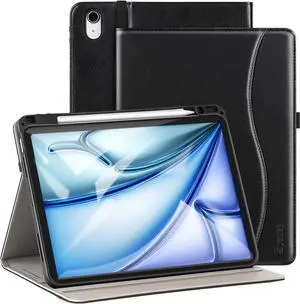 ZtotopCases for IPad Air (M3 2025 / M2 2024) 11 Inch, iPad Air 4th & 5th Generation (2020/2022) 10.9 Inch Case with Pencil Holder, Multi-Angle Viewing Leather Folio Cover with Pocket, Black ZtotopCases for IPad Air (M3 2025 / M2 2024) 11 Inch, iPad Air 4th & 5th Generation (2020/2022) 10.9 Inch Case with Pencil Holder, Multi-Angle Viewing Leather Folio Cover with Pocket, Black