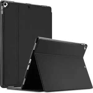 ProCase Cover for iPad Pro 12.9 2017/2015 (Old Model, 2nd & 1st Gen), Slim Stand Protective Folio Case Smart Cover for iPad Pro 12.9 Inch 2nd Gen 2017 / iPad Pro 12.9 Inch 1st Gen 2015 -Black