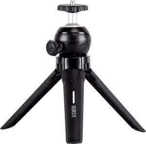 Sirui Mini Table Top Tripod with Phone Clamp and Bluetooth Remote Table with Wireless Remote and Universal Phone Clamp (3T-05K), Black Sirui Mini Table Top Tripod with Phone Clamp and Bluetooth Remote Table with Wireless Remote and Universal Phone Clamp (3T-05K), Black