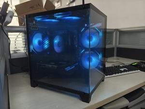 YLZKIX Gaming PC,AMD Ryzen 5 5600X 3.7GHz, Radeon RX 6600 8GB Desktop Computer, 1TB NVMe SSD, 16GB DDR4 3200MHz, Air Cooled Prebuilt,550W PSU,USB WIFI6&Bluetooth Windows 11 Home & AI Powered Gamer PC