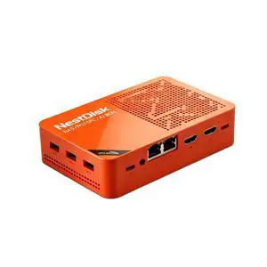 youyeetoo Nest Disk NAS Mini PC - Intel N150 3.6GHz CPU, 12GB LPDDR5 RAM up to 16TB SSD, Desktop Computer with Dual 2.5GbE/WiFi 6/4K HDMI for Network Attached Storage (Orange,12GB+64GB(EMMC)) youyeetoo Nest Disk NAS Mini PC - Intel N150 3.6GHz CPU, 12GB LPDDR5 RAM up to 16TB SSD, Desktop Computer with Dual 2.5GbE/WiFi 6/4K HDMI for Network Attached Storage (Orange,12GB+64GB(EMMC))