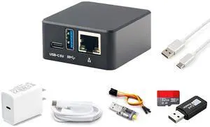 FriendlyElec NanoPi NEO3 Plus Mini Router OpenWRT, 1GB/2GB LPDDR4 RAM, Rockchip RK3528A SoC, Gigabit Ethernet, USB 3.0, eMMC Module Slot, FriendlyWrt/Linux OS (with Case, 2+0GB, TF Card Kit) FriendlyElec NanoPi NEO3 Plus Mini Router OpenWRT, 1GB/2GB LPDDR4 RAM, Rockchip RK3528A SoC, Gigabit Ethernet, USB 3.0, eMMC Module Slot, FriendlyWrt/Linux OS (with Case, 2+0GB, TF Card Kit)