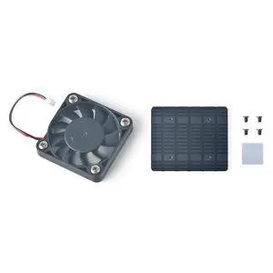 Black Cooling Fan for CM3588/CM3588 Plus NAS Kit NanoPC-T6 Router, Graphics Card Fans Adaptor Radiator for CM3588 Network Storage Module NAS Kit (CM3588 Fan Kit2) Black Cooling Fan for CM3588/CM3588 Plus NAS Kit NanoPC-T6 Router, Graphics Card Fans Adaptor Radiator for CM3588 Network Storage Module NAS Kit (CM3588 Fan Kit2)