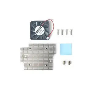 Black Cooling Fan for CM3588/CM3588 Plus NAS Kit NanoPC-T6 Router, Graphics Card Fans Adaptor Radiator for CM3588 Network Storage Module NAS Kit (NanoPC-T6 Fan Kit) Black Cooling Fan for CM3588/CM3588 Plus NAS Kit NanoPC-T6 Router, Graphics Card Fans Adaptor Radiator for CM3588 Network Storage Module NAS Kit (NanoPC-T6 Fan Kit)