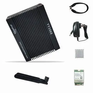 YY3568 Open-Source Developer Kit Rockchip RK3568 Soc Support Android11.0, Debian10.0 and OpenHarmony OS, 64-bit AI Mainboard for Face Recognition Prototyping (Metal Kit with WiFi 2GB RAM) YY3568 Open-Source Developer Kit Rockchip RK3568 Soc Support Android11.0, Debian10.0 and OpenHarmony OS, 64-bit AI Mainboard for Face Recognition Prototyping (Metal Kit with WiFi 2GB RAM)