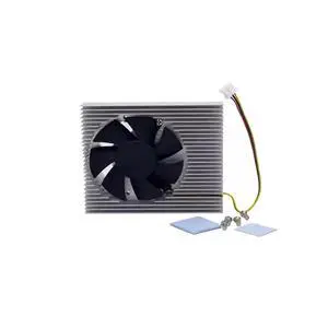 Banana Pi Aluminum Fan Heatsink with 50mm Cooling Fan for BPI-R3 - CNC-Machined Alloy Active Cooling Solution for MT7986 WiFi6 Router Banana Pi Aluminum Fan Heatsink with 50mm Cooling Fan for BPI-R3 - CNC-Machined Alloy Active Cooling Solution for MT7986 WiFi6 Router