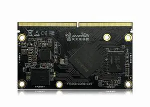 YY3568 Open-Source Developer Kit Rockchip RK3568 Soc Support Android11.0, Debian10.0 and OpenHarmony OS, 64-bit AI Mainboard for Face Recognition Prototyping (Core Board 4GB RAM) YY3568 Open-Source Developer Kit Rockchip RK3568 Soc Support Android11.0, Debian10.0 and OpenHarmony OS, 64-bit AI Mainboard for Face Recognition Prototyping (Core Board 4GB RAM)