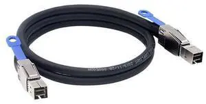 VoltSync Mini SAS HD SFF-8644 to Mini SAS SFF-8644 Cable with IC High Speed Server Aggregation Cable, 12Gbps, 28AWG, Low-Loss Flat Interface (1M) VoltSync Mini SAS HD SFF-8644 to Mini SAS SFF-8644 Cable with IC High Speed Server Aggregation Cable, 12Gbps, 28AWG, Low-Loss Flat Interface (1M)