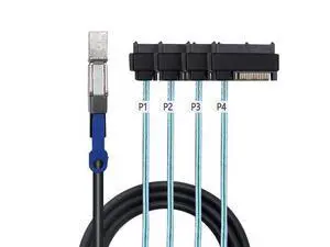 VoltSync Compatible with Mini SAS HD SFF-8644 \u2014 to SFF-8482 29P 2-in-1 SATA Hard Drive Data Cable, 28AWG Copper, 12G High-Speed Harness (1m/39.37in) VoltSync Compatible with Mini SAS HD SFF-8644 \u2014 to SFF-8482 29P 2-in-1 SATA Hard Drive Data Cable, 28AWG Copper, 12G High-Speed Harness (1m/39.37in)