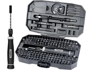 VoltSync Precision Screwdriver Set, 153 in 1 Electronics Tool Kit with Case, 140 PCS Magnetic Precision Bits - Computer, Laptop, iPhone, Macbook, PC, Game Controller, RC, Electronics, Phone Repair Kit VoltSync Precision Screwdriver Set, 153 in 1 Electronics Tool Kit with Case, 140 PCS Magnetic Precision Bits - Computer, Laptop, iPhone, Macbook, PC, Game Controller, RC, Electronics, Phone Repair Kit