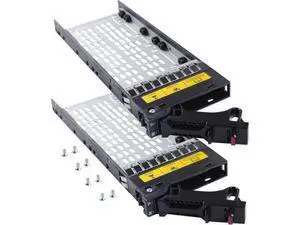 VoltSync 2-Pack Hard Drive Tray Caddy 2.5" SFF SAS/SATA SSD Bracket P14405-001 Hard Drive Bracket Compatible for H-PE MSA M2 1060 2060 2040 M2 VoltSync 2-Pack Hard Drive Tray Caddy 2.5" SFF SAS/SATA SSD Bracket P14405-001 Hard Drive Bracket Compatible for H-PE MSA M2 1060 2060 2040 M2