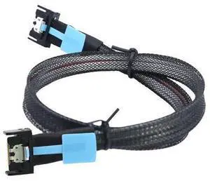 VoltSync Gen5 PCIe MCIO Slimline SFF-8654 4i to MCIO 4i Cable 30G High-Speed Server Data Interconnect (1M) VoltSync Gen5 PCIe MCIO Slimline SFF-8654 4i to MCIO 4i Cable 30G High-Speed Server Data Interconnect (1M)