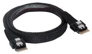 VoltSync Slimline SAS SFF-8654 4i 38P to SFF-8654 4i Server Cable 12Gbps High-Speed 10 Ohm Flat-to-Flat Internal Connection Cable (0.8M) VoltSync Slimline SAS SFF-8654 4i 38P to SFF-8654 4i Server Cable 12Gbps High-Speed 10 Ohm Flat-to-Flat Internal Connection Cable (0.8M)