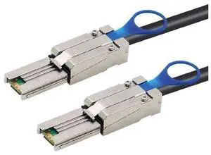 VoltSync Mini SAS HD SFF 8088 26P to SAS HD 8088 Stacking Server Cable 6Gbps High Speed 28AWG Copper Data Transfer Cord, 10 Ohm Impedance (1M) VoltSync Mini SAS HD SFF 8088 26P to SAS HD 8088 Stacking Server Cable 6Gbps High Speed 28AWG Copper Data Transfer Cord, 10 Ohm Impedance (1M)
