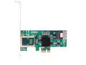 VoltSync PCIe X1 to 4 Port SATA 6Gbps Expansion Card with SFF8087 Marvell 88SE9215 Chip Low and High Bracket VoltSync PCIe X1 to 4 Port SATA 6Gbps Expansion Card with SFF8087 Marvell 88SE9215 Chip Low and High Bracket