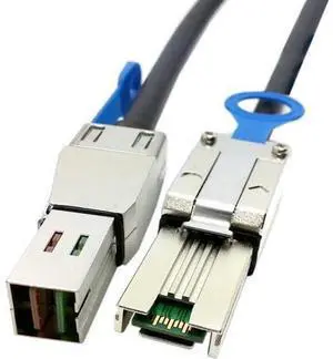 VoltSync Mini SAS 4X SFF-8088 to Mini SAS High Density HD SFF-8644 Data Server Raid External Cable 50cm VoltSync Mini SAS 4X SFF-8088 to Mini SAS High Density HD SFF-8644 Data Server Raid External Cable 50cm