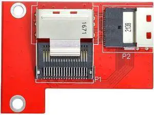 VoltSync PCI-Express 4.0 Slimline SAS SFF-8654 to Mini SAS SFF-8087 PCBA Female Adapter with Bracket VoltSync PCI-Express 4.0 Slimline SAS SFF-8654 to Mini SAS SFF-8087 PCBA Female Adapter with Bracket