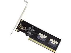 VoltSync Card Dual Slimline SFF-8654 8X 4 NVME to PCIE Express 3.0 4.0 Raid Card VROC Raid0 Hyper Adapter VoltSync Card Dual Slimline SFF-8654 8X 4 NVME to PCIE Express 3.0 4.0 Raid Card VROC Raid0 Hyper Adapter