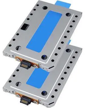 VoltSync 2-Pack Hard Drive Tray Caddy 2.5 Hard Drive Bracket V2M50 SSD Caddy Compatible for D-ELL Latitude 5414 5404 Rugged Laptop VoltSync 2-Pack Hard Drive Tray Caddy 2.5 Hard Drive Bracket V2M50 SSD Caddy Compatible for D-ELL Latitude 5414 5404 Rugged Laptop