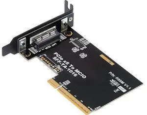 VoltSync Card External MCIO 8i Mini Cool Edge IO SFF-TA-1016 to PCIE5.0 PCI-Express 8X VROC Adapter for Mainboard SSD Graphics Card VoltSync Card External MCIO 8i Mini Cool Edge IO SFF-TA-1016 to PCIE5.0 PCI-Express 8X VROC Adapter for Mainboard SSD Graphics Card