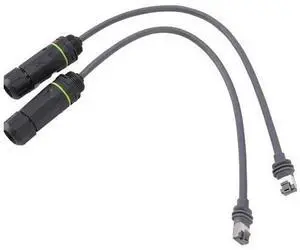 VoltSync CAT6 Extension Cable Plus with 8P8C Connector, Compatible with Starlink Gen 3, 0.305M/12in Length, IP68 Waterproof, Pure Copper Core, Zinc Alloy Module, 1000M Protocol Support VoltSync CAT6 Extension Cable Plus with 8P8C Connector, Compatible with Starlink Gen 3, 0.305M/12in Length, IP68 Waterproof, Pure Copper Core, Zinc Alloy Module, 1000M Protocol Support