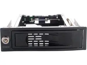 VoltSync 5.25in Trayless Hot Swap Mobile Rack for 3.5in Hard Drive - Internal SATA Backplane Enclosure - Lockable drive bay with SATA Power Cable and Led Light VoltSync 5.25in Trayless Hot Swap Mobile Rack for 3.5in Hard Drive - Internal SATA Backplane Enclosure - Lockable drive bay with SATA Power Cable and Led Light